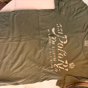 Polo by Ralph Lauren Olive Graphic Crew Neck T-Shirt